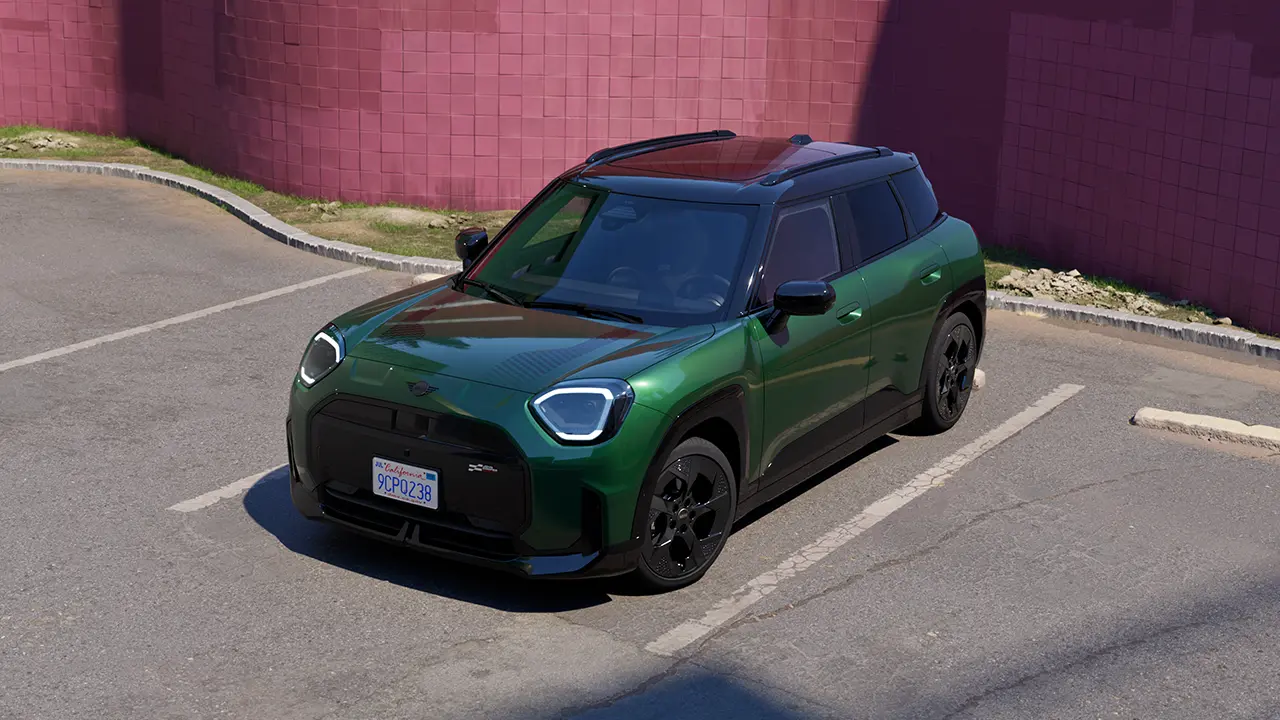 MINI Aceman Electric – Vue dessus