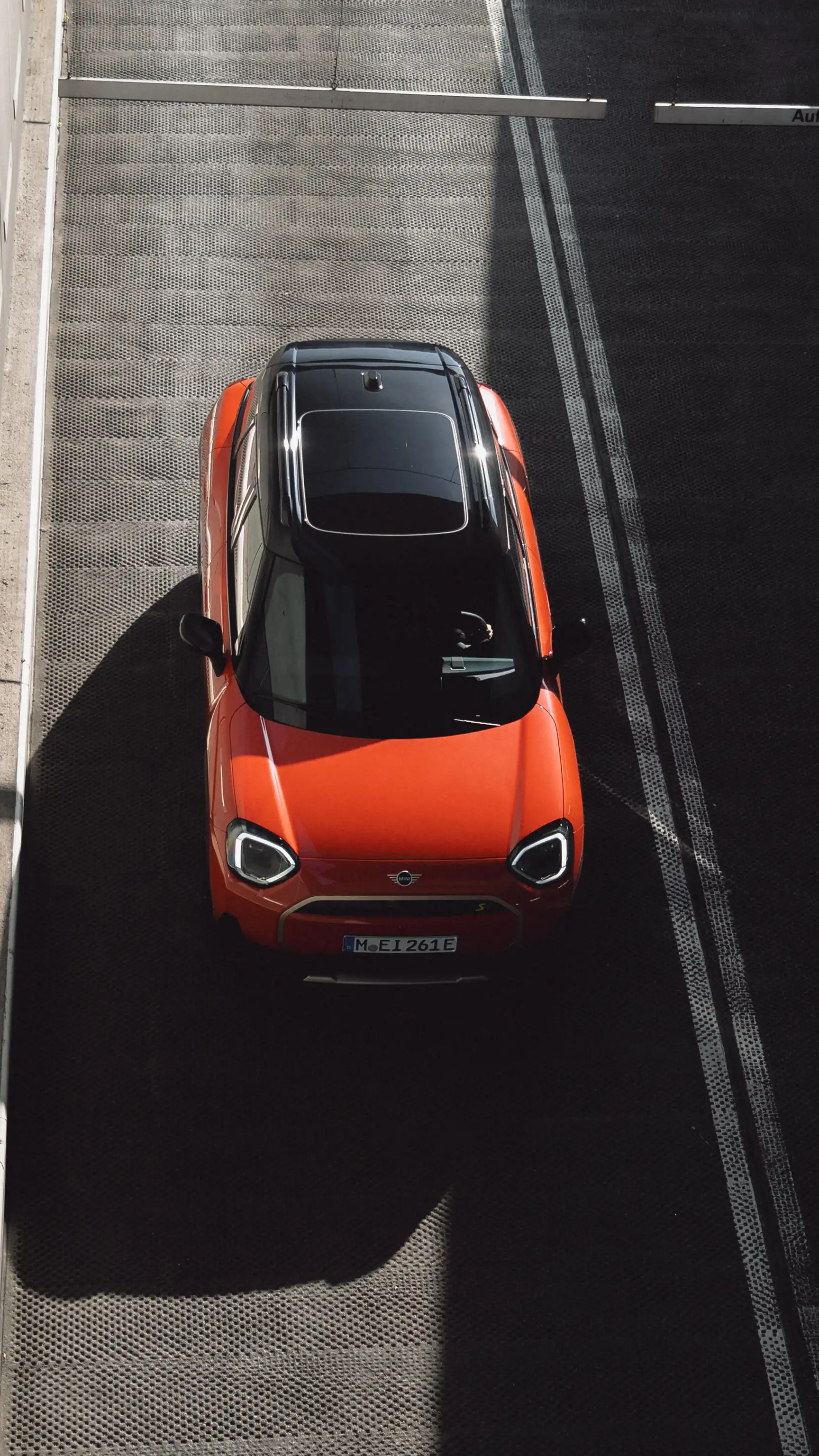 MINI Aceman Electric – Vue dessus