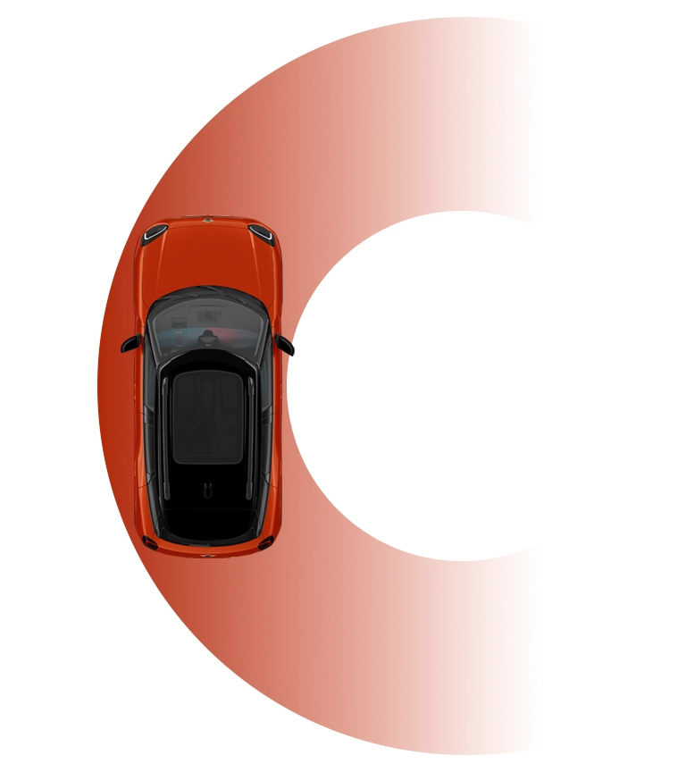 MINI Aceman Electric – Rayon de braquage