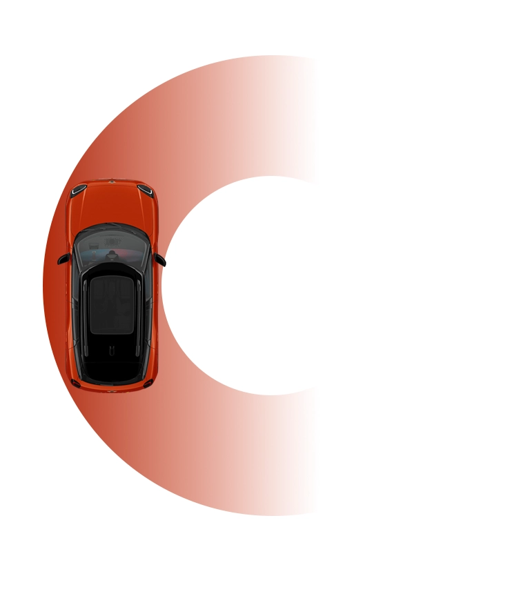 MINI Aceman Electric – Rayon de braquage