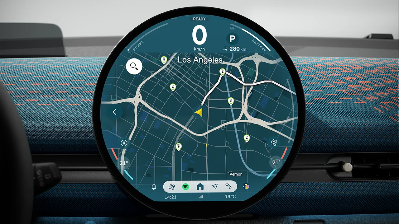 MINI Aceman Electric – Navigation
