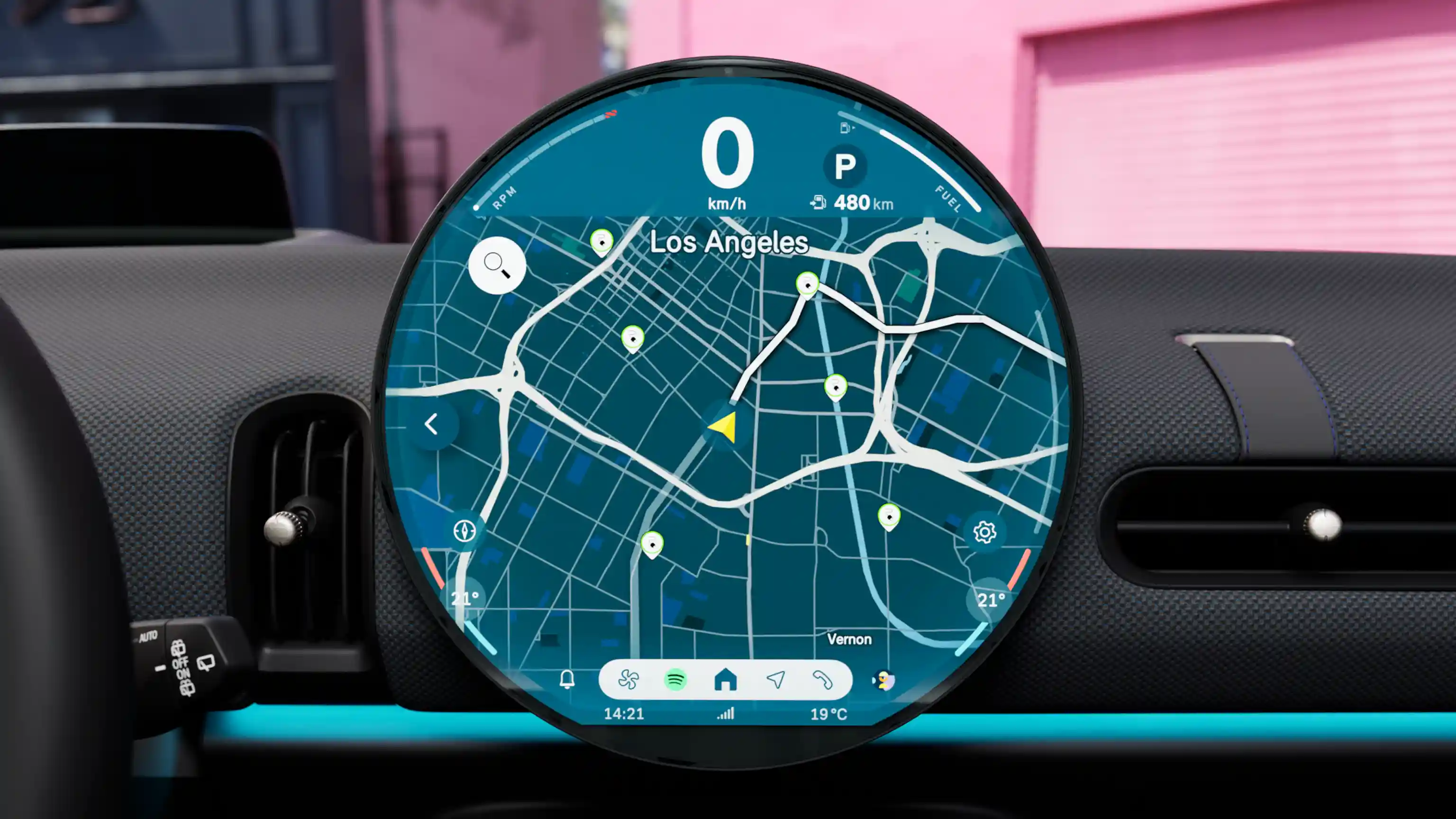 MINI Cooper 3 Portes – Vidéo Affichage OLED 