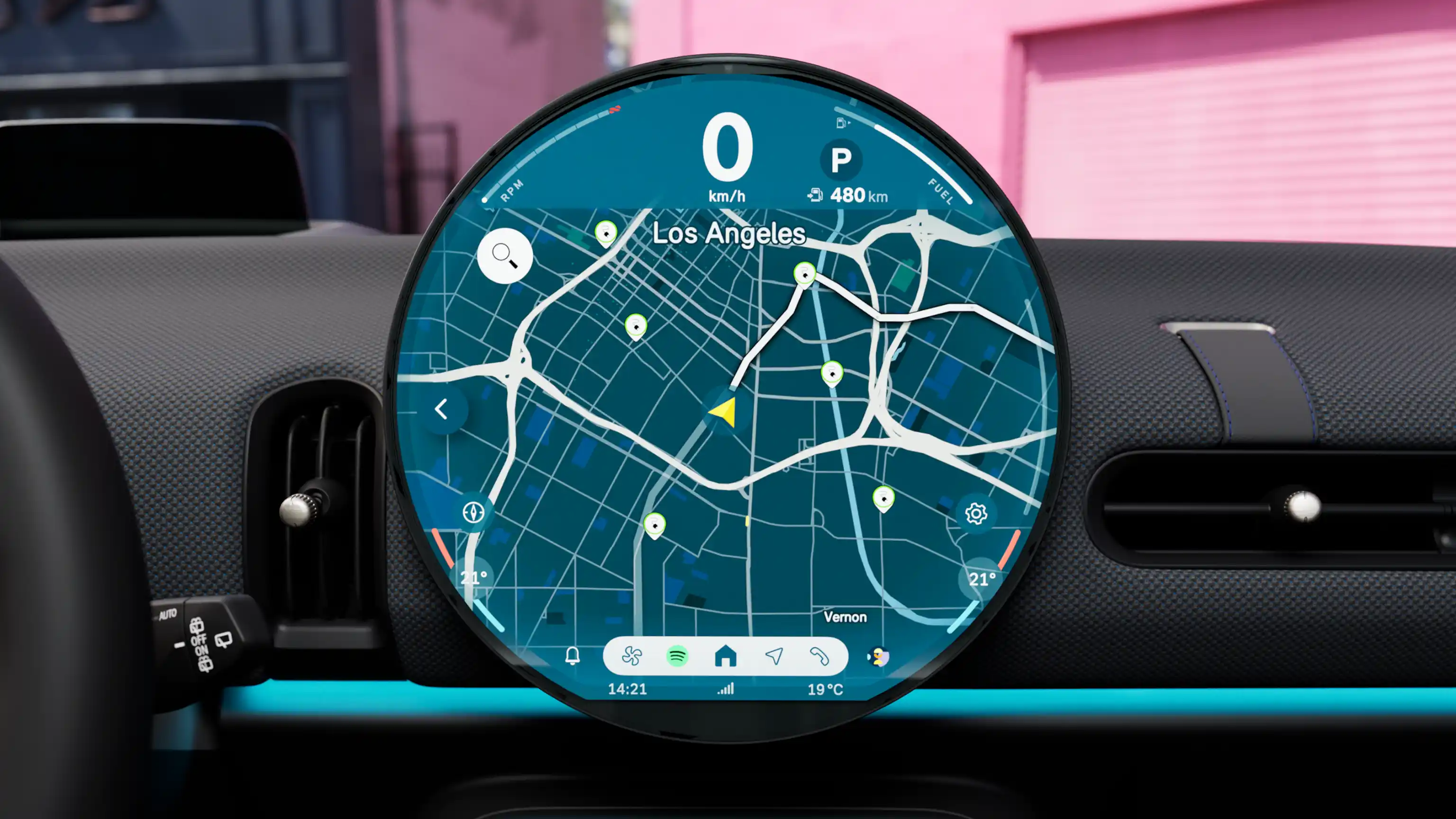 MINI Cooper 3 Portes – Affichage OLED minimaliste