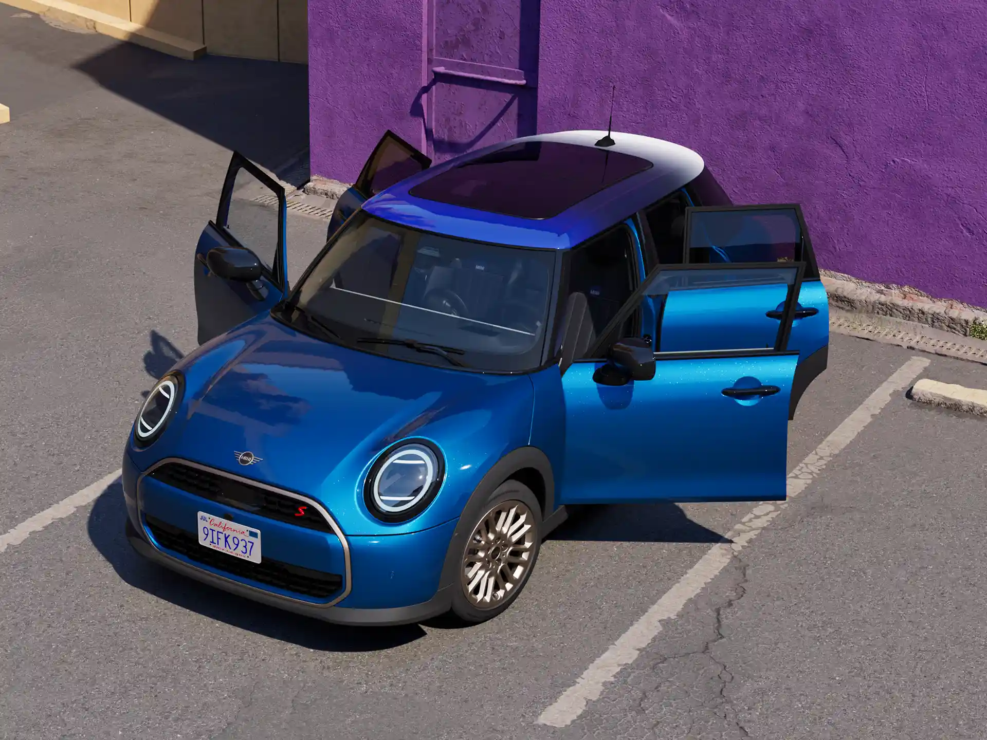 MINI Cooper 5 Portes – Portières ouvertes