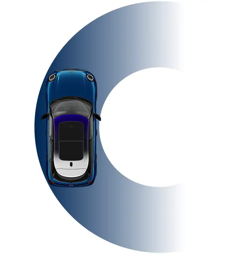 MINI Cooper 5 Portes – Rayon de braquage