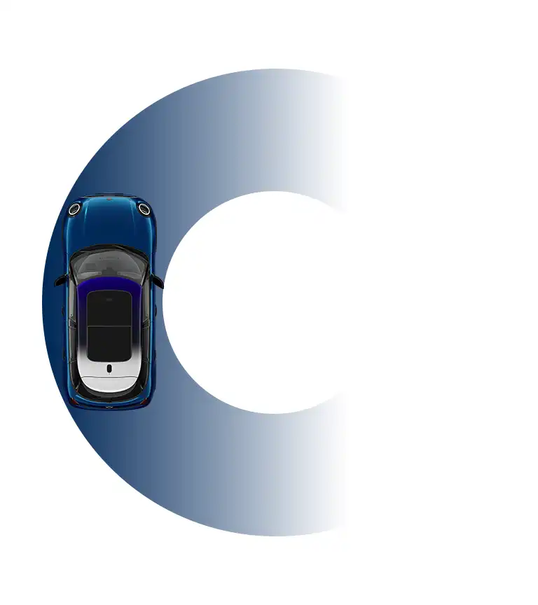MINI Cooper 5 Portes – Rayon de braquage