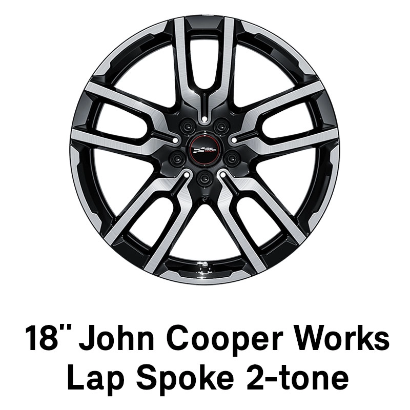 MINI - équipement - 18" JCW Lap Spoke 2-tone