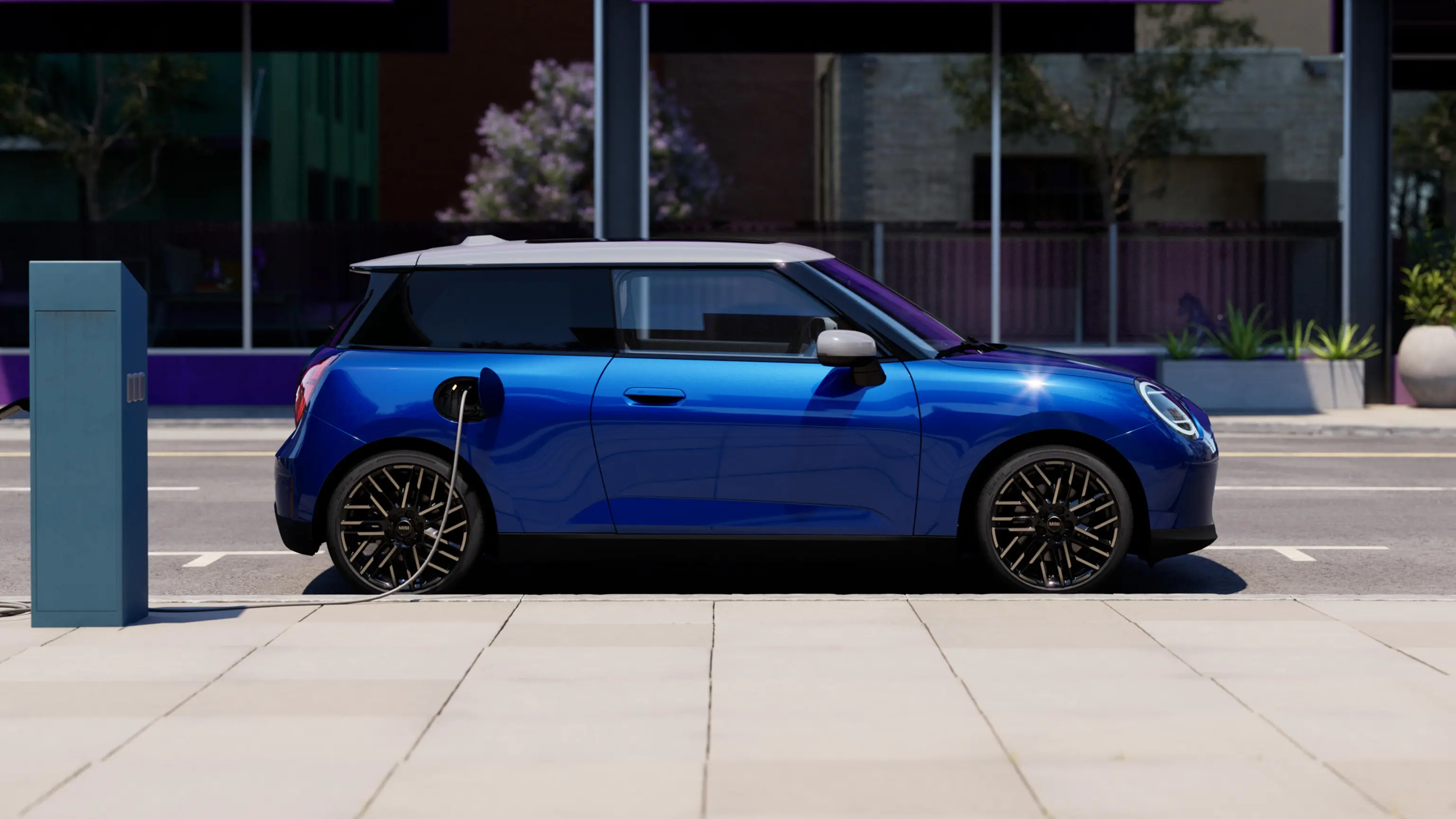 MINI Cooper Electric – Vue latérale
