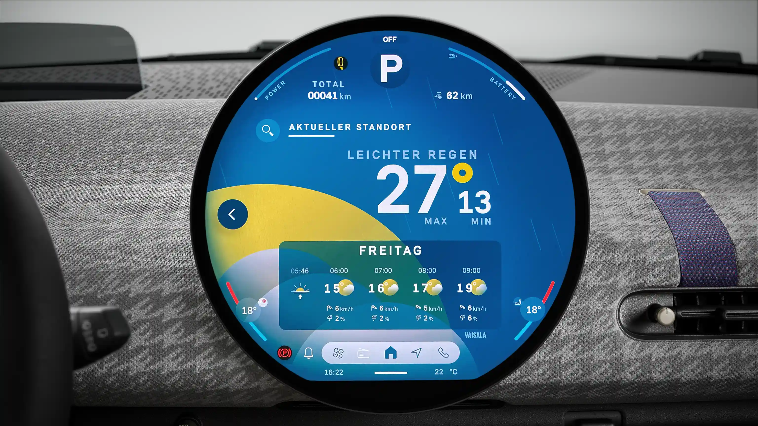 MINI Cooper Electric – Écran circulaire