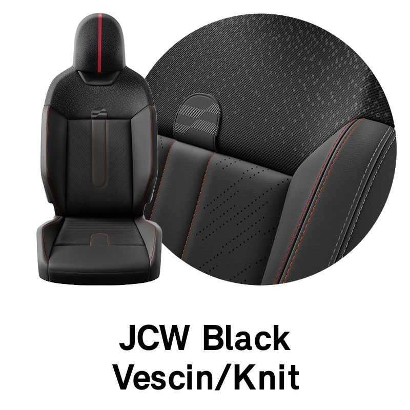 MINI - équipement - jcw noir vescin/knit