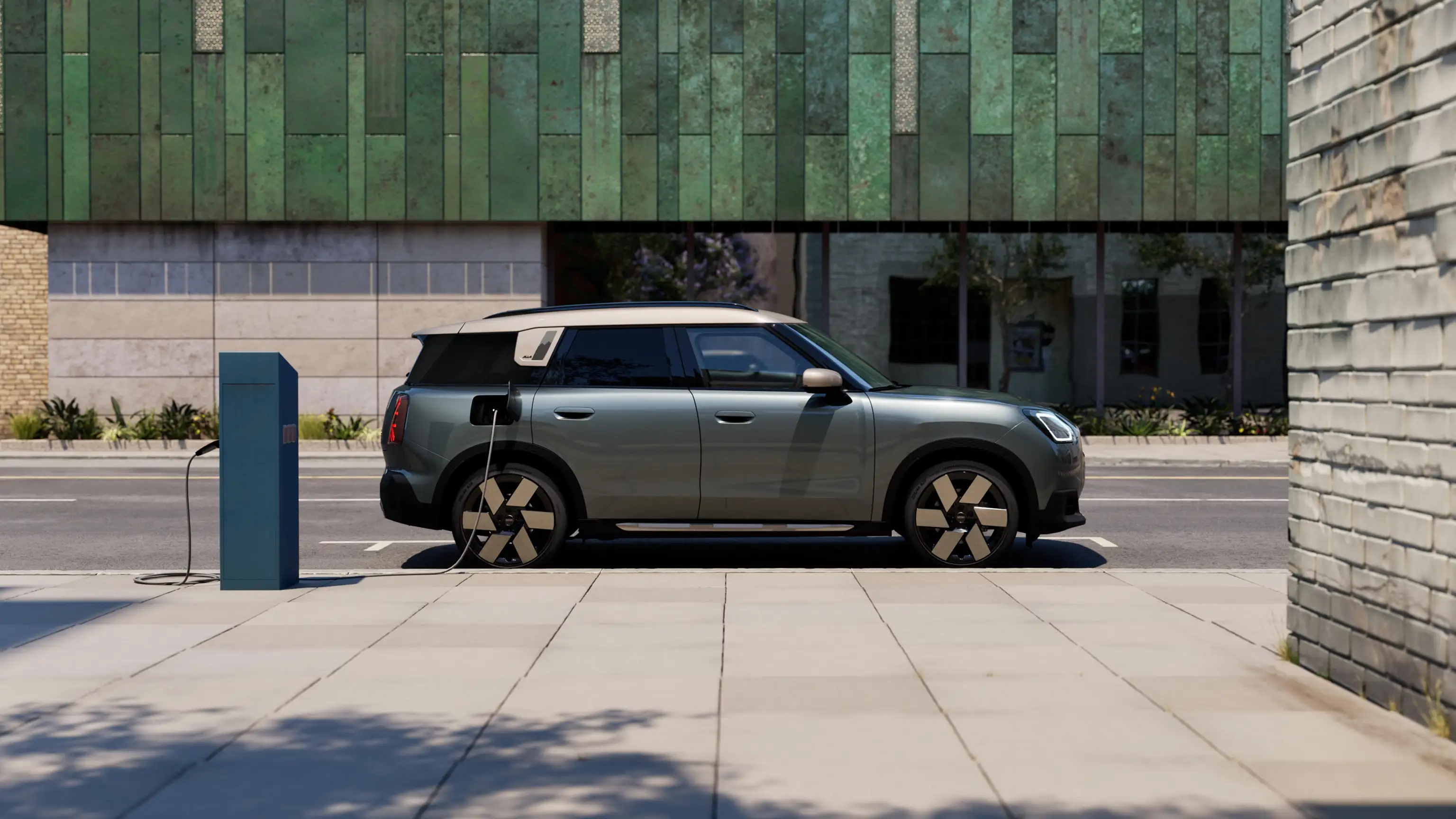 MINI Countryman Electric – Vue latérale

