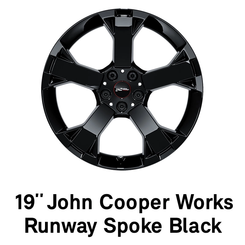 MINI – équipement – 19’’ JCW Runway Spoke

