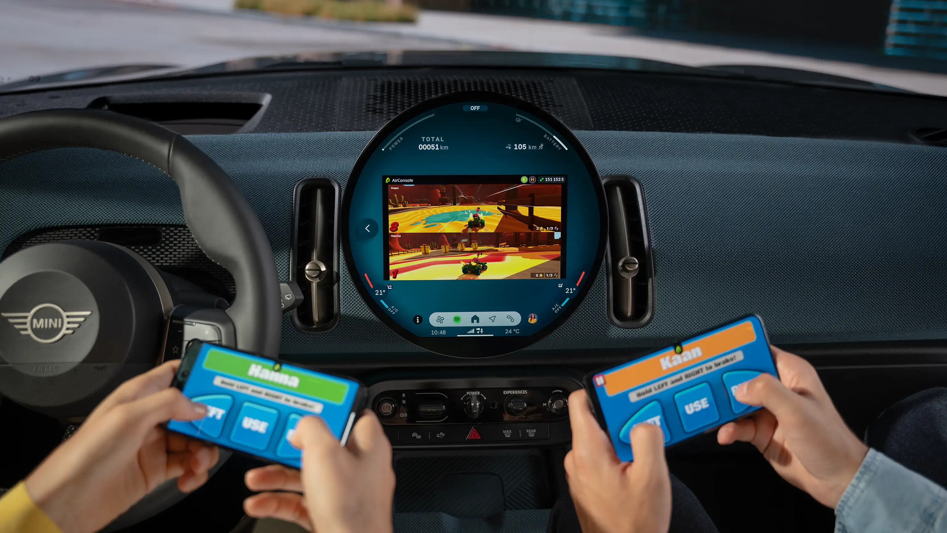 MINI Countryman Electric – Divertissement
