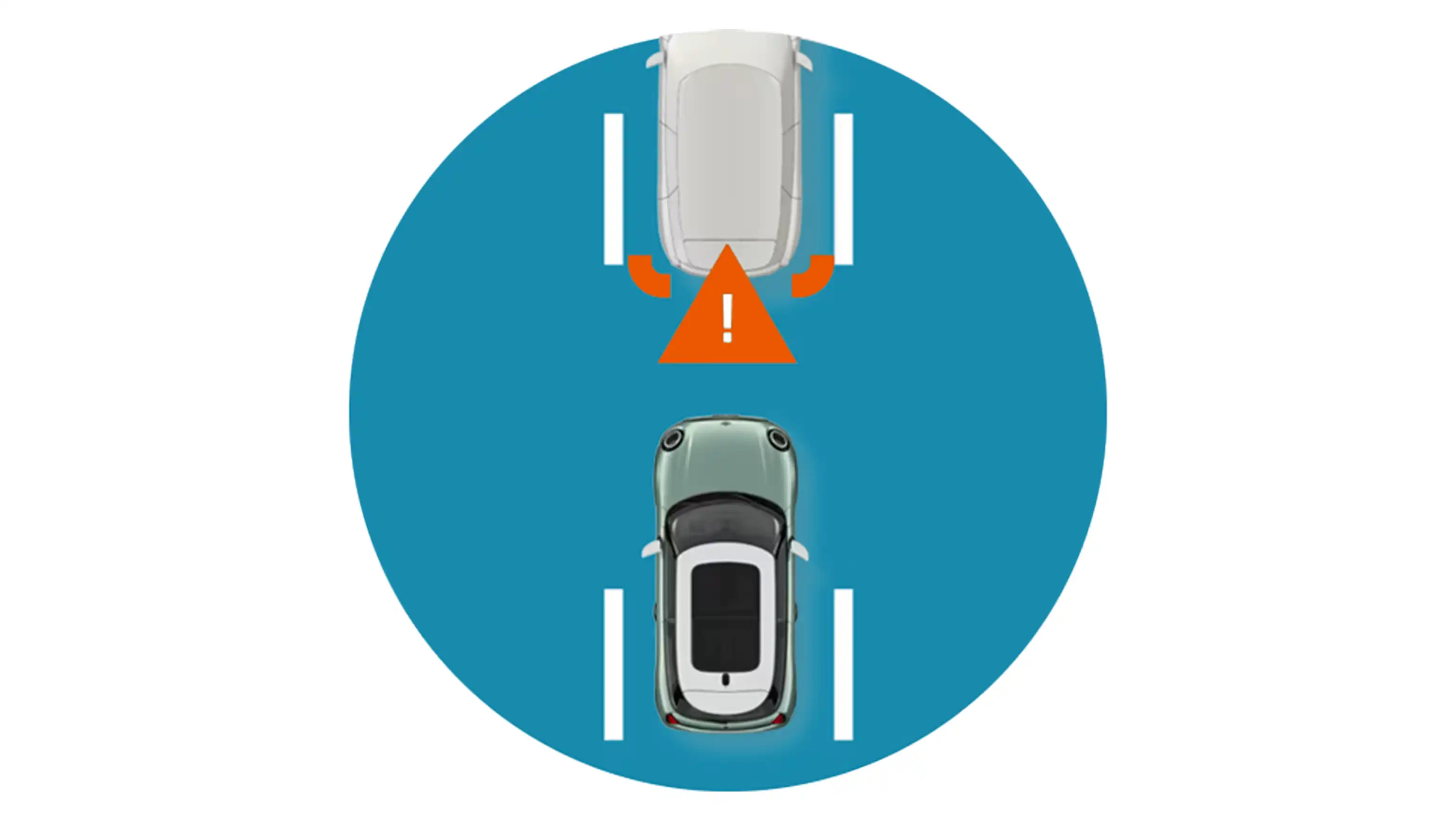 MINI Countryman Electric – Alerte collision frontale
