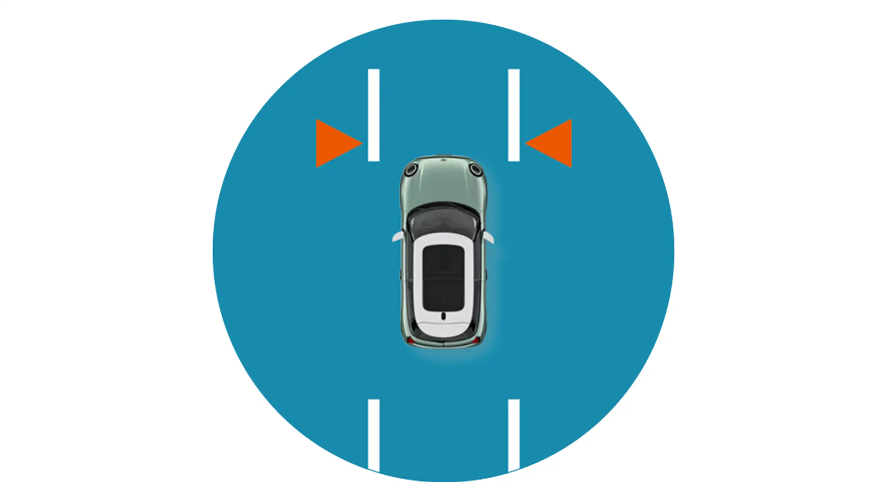 MINI Countryman Electric – Alerte sortie de voie
