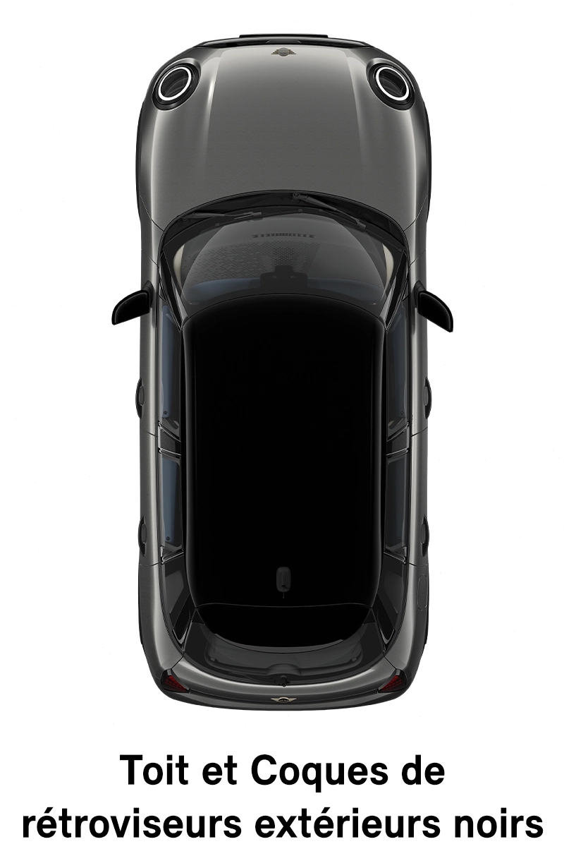  MINI - équipement - toit finition classic en noir