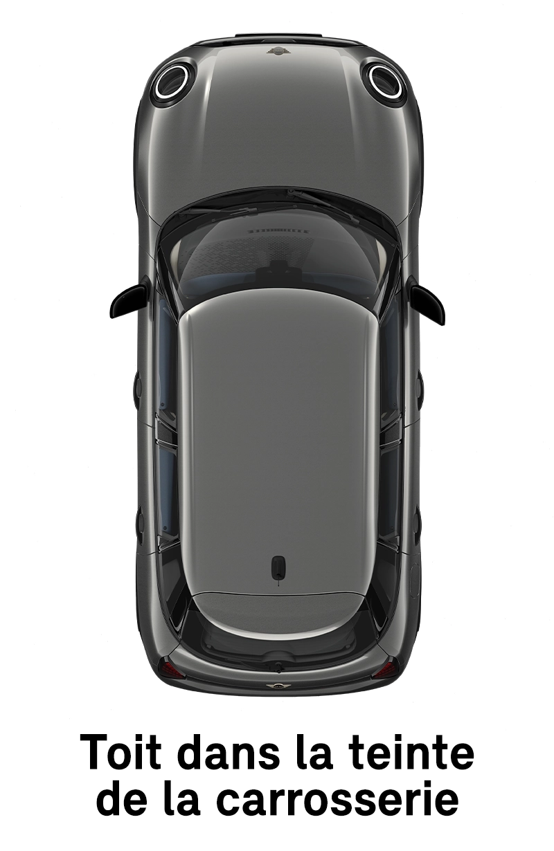  MINI - équipement - toit finition classic dans la couleur de la carrosserie