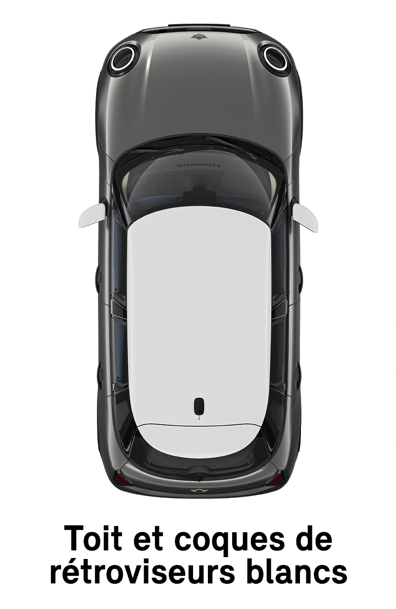  MINI - équipement - Finition Classic - toit blanc