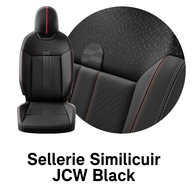 MINI - équipement - jcw noir vescin/knit