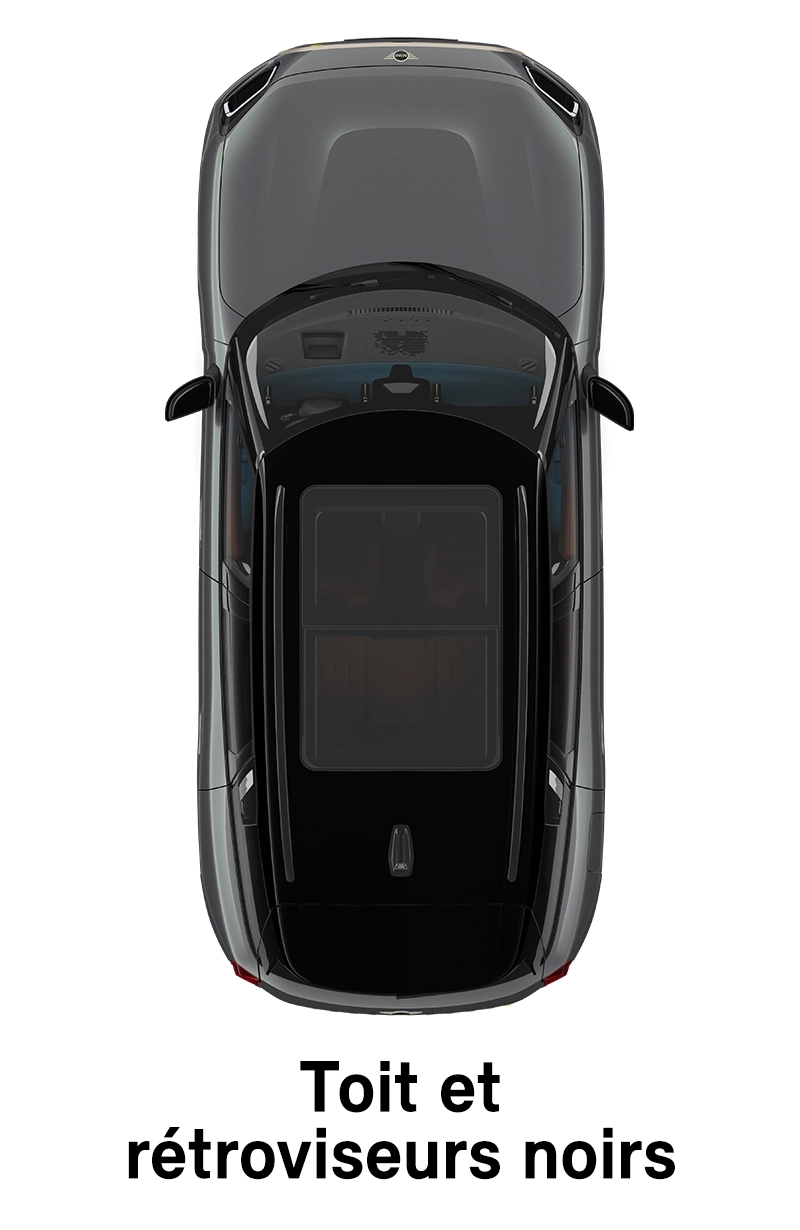  MINI - équipement - toit finition Favoured noir