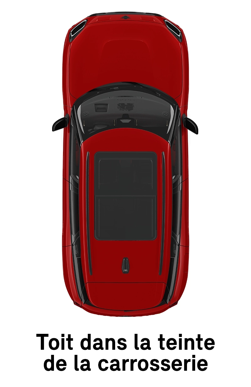  MINI - équipement - toit finition jcw dans la couleur de la carrosserie