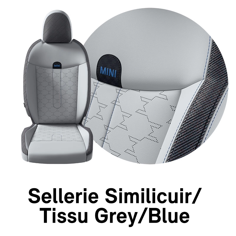 MINI - équipement - gris/bleu - vescin/tissu