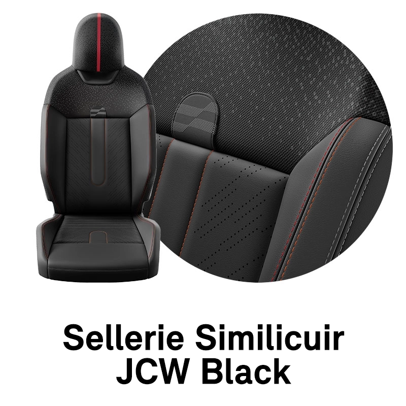 MINI - équipement - jcw noir vescin/knit