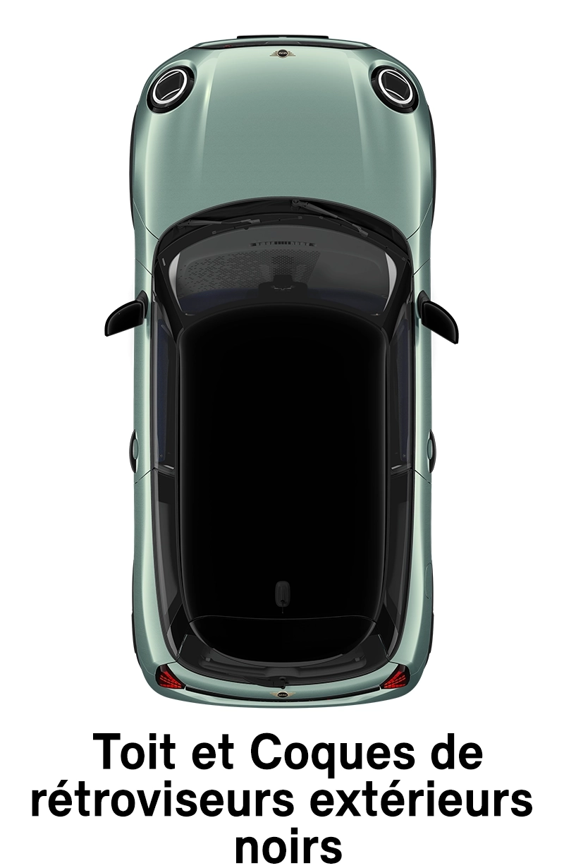  MINI - équipement - toit finition classic en noir