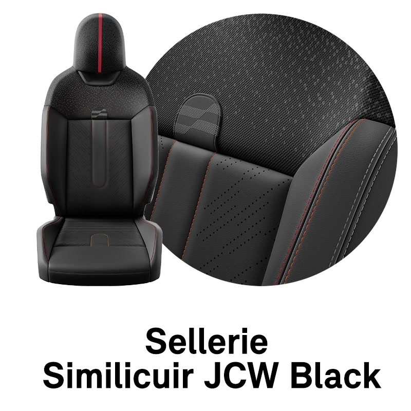 MINI - équipement - jcw noir vescin/knit