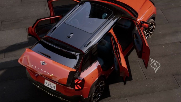 MINI Aceman Electric - espace et polyvalence - intro