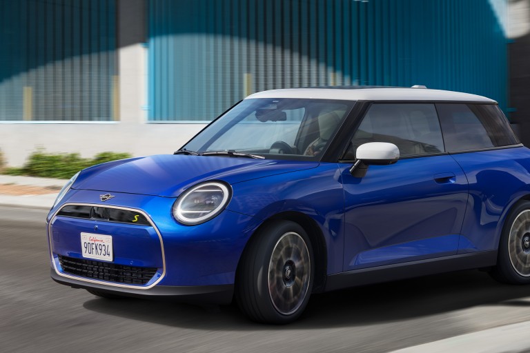 MINI Electric - expériences de conduite - aérodynamisme