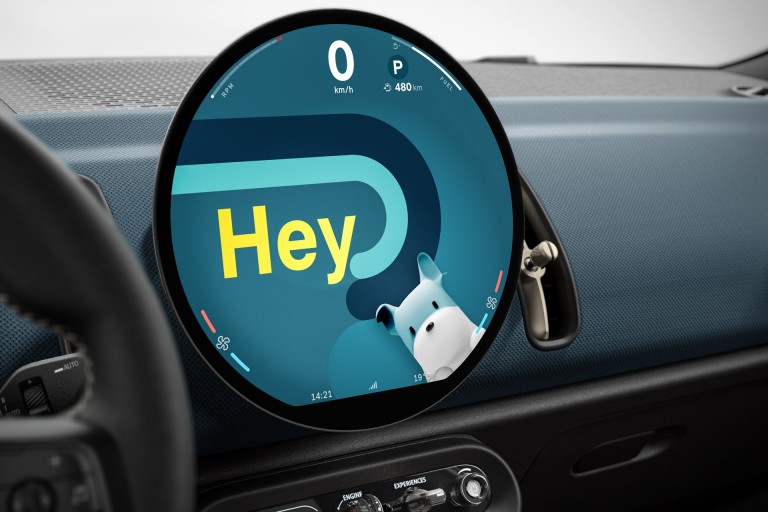 MINI Countryman Electric - intérieur - écran oled