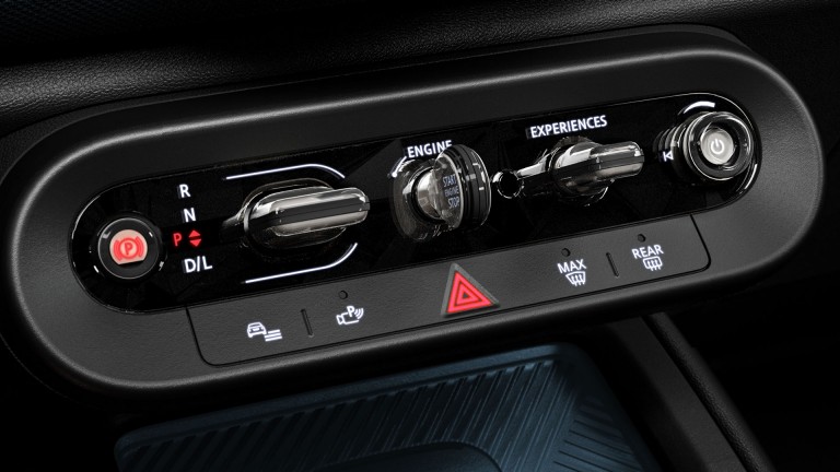 MINI Countryman Electric - intérieur - barre de commande