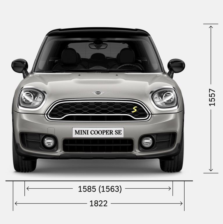 MINI Countryman hybride rechargeable – VUE AVANT